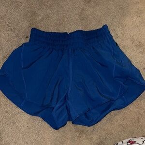 Lululemon Athletica Blue Athletic Shorts Lightweight Fit